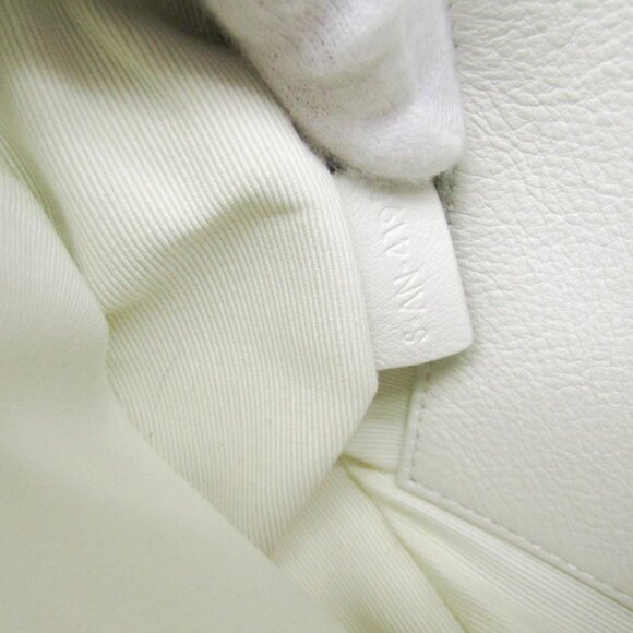 CELINE White Leather Shoulder Bag - Picture 15 of 15